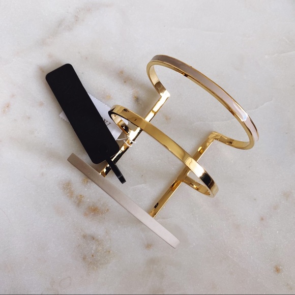 J. Crew Jewelry - J.Crew triple cuff bracelet NWT